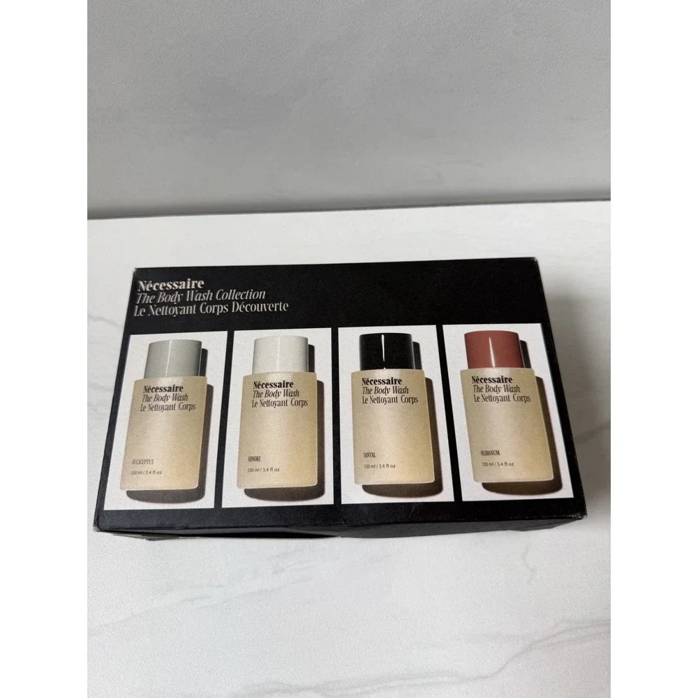 Necessaire The Body Wash Collection Skincare Gift Set New in Box!